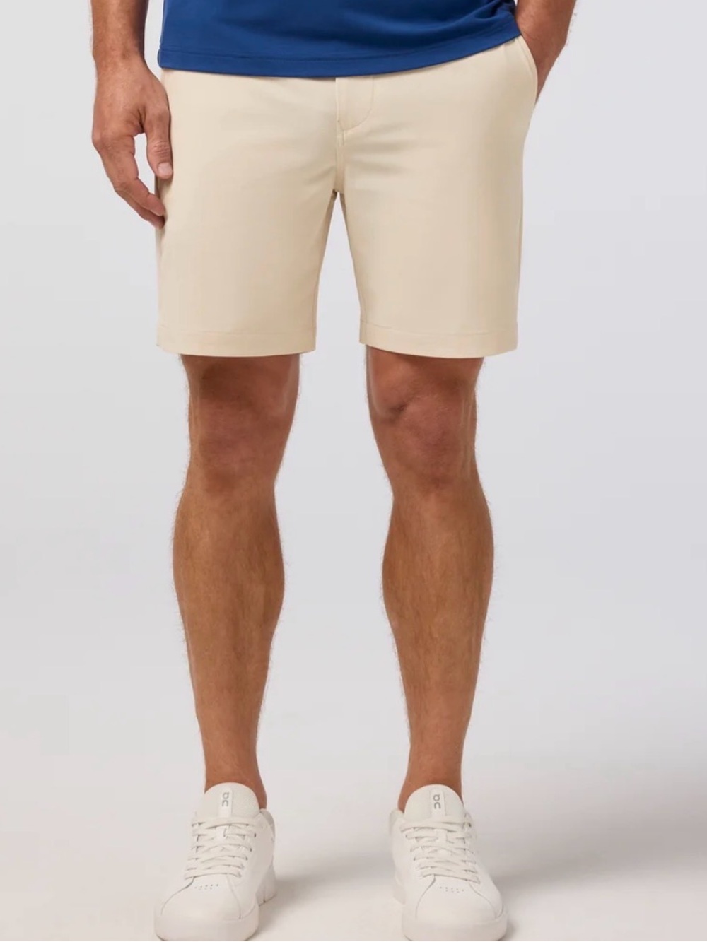 Mizzen+Main Helmsman Shorts Oat $98 MSRP Size 34 7” Slim